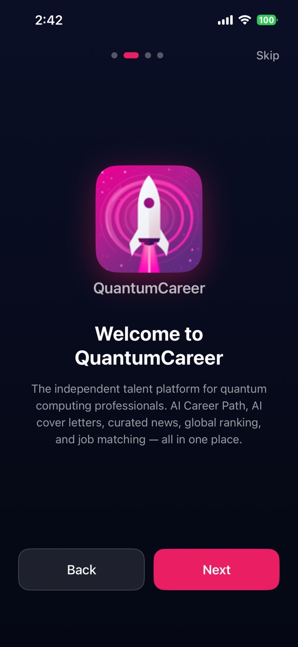 QuantumCareer — An independent talent platform for quantum.