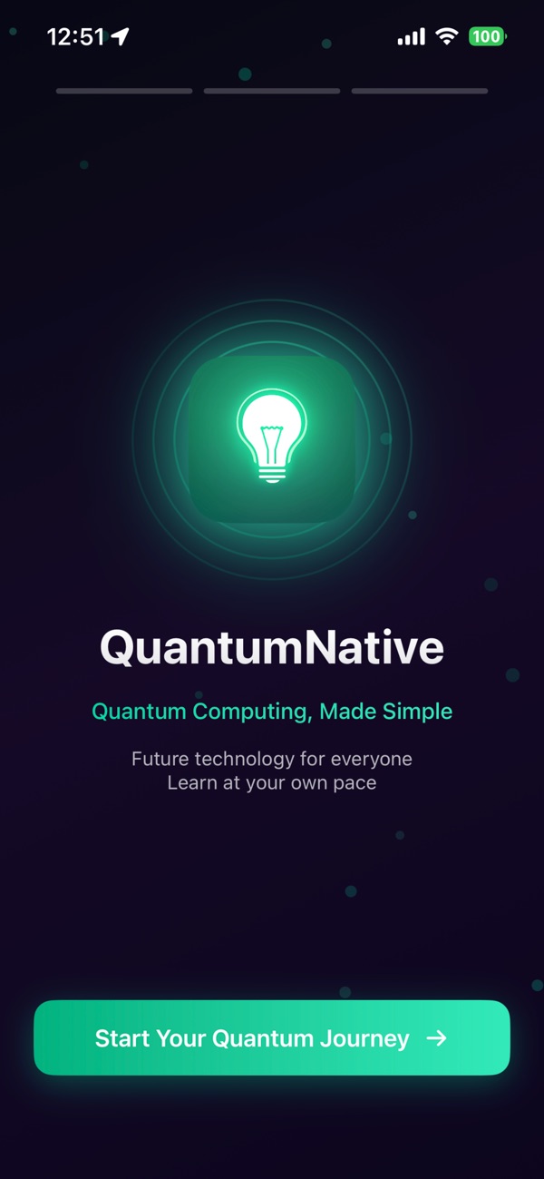 QuantumNative — Lessons you can take at your own pace.